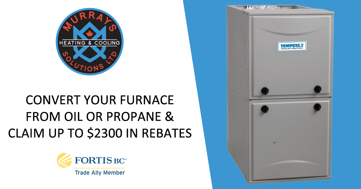 Switch from oil or propane to a gas furnace