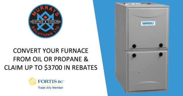 Natural Gas Furnace Conversion from Oil or Propane
